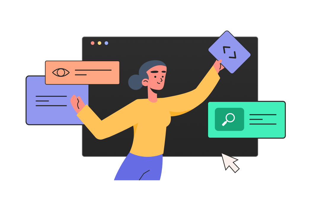 Illustration of multi-purpose nature of the app