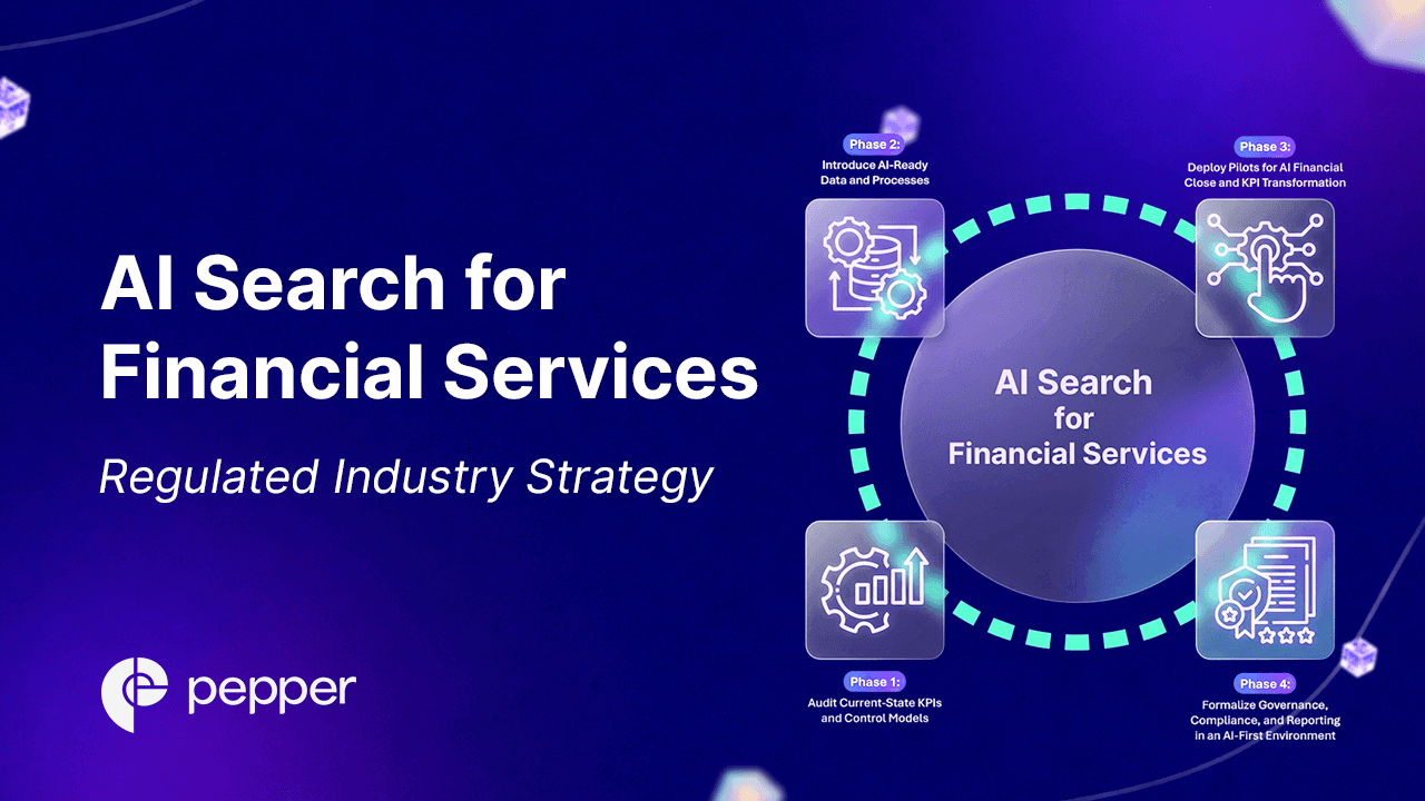 AI Search for Financial Services: Regulated Industry Strategy