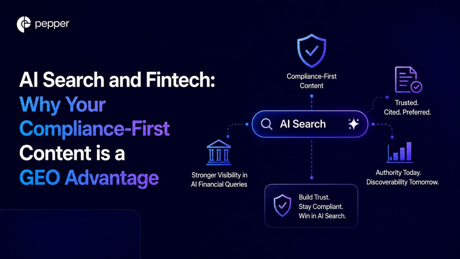 AI Search and Fintech: Why Your Compliance-First Content is a GEO Advantage