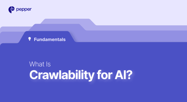 Crawlability for AI
